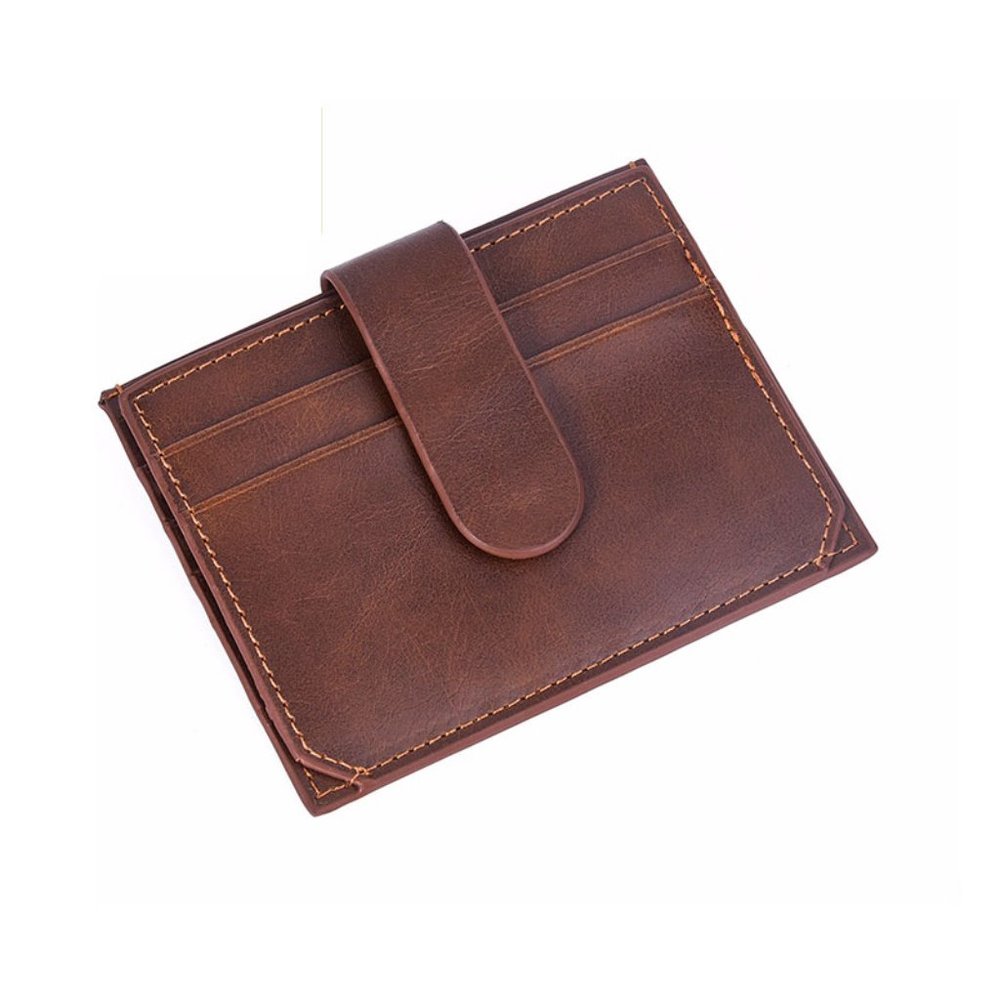 Minimalist Slim Wallet Money Clip - Picture 7 of 12